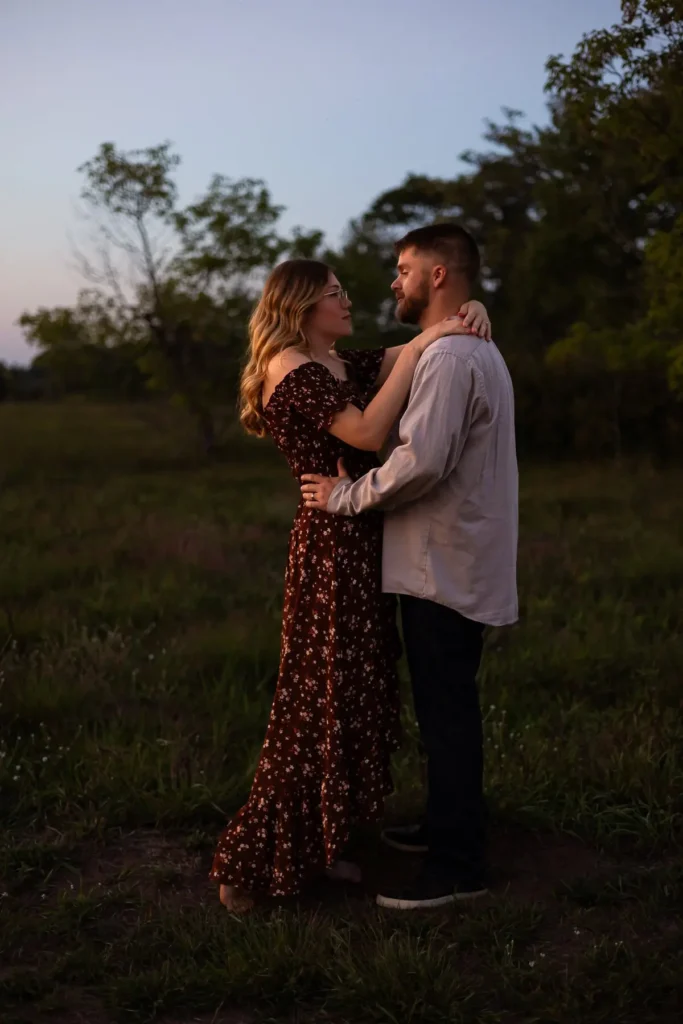 blue hour couple