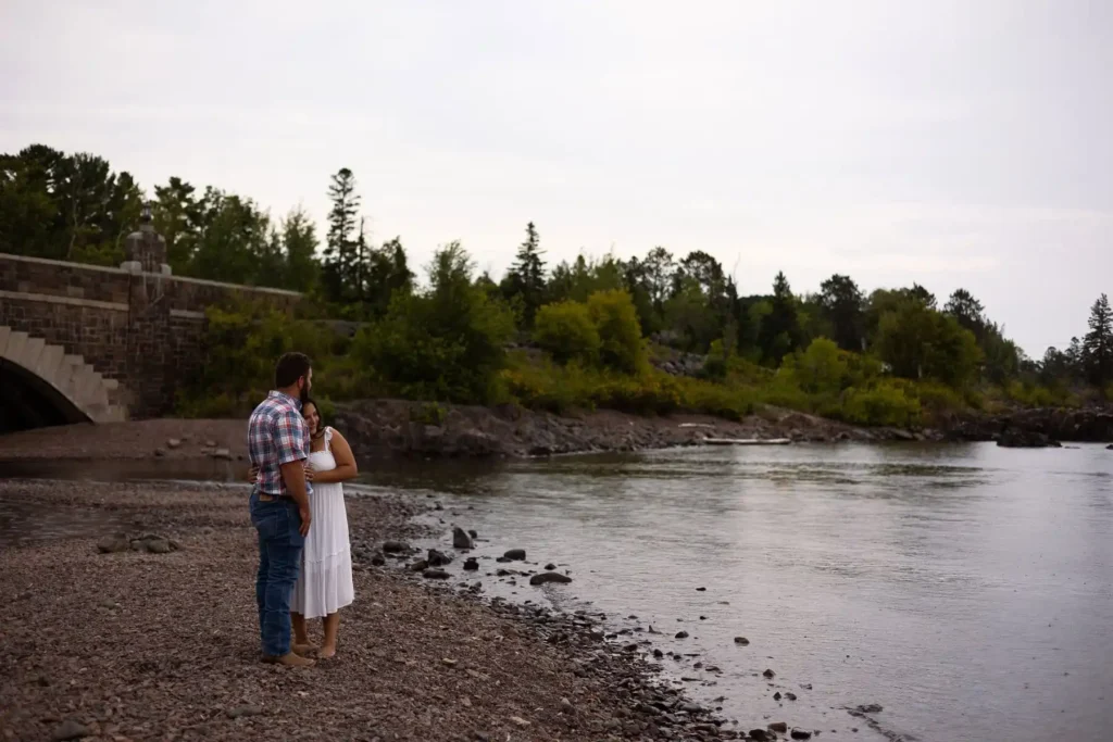 couple on north shore