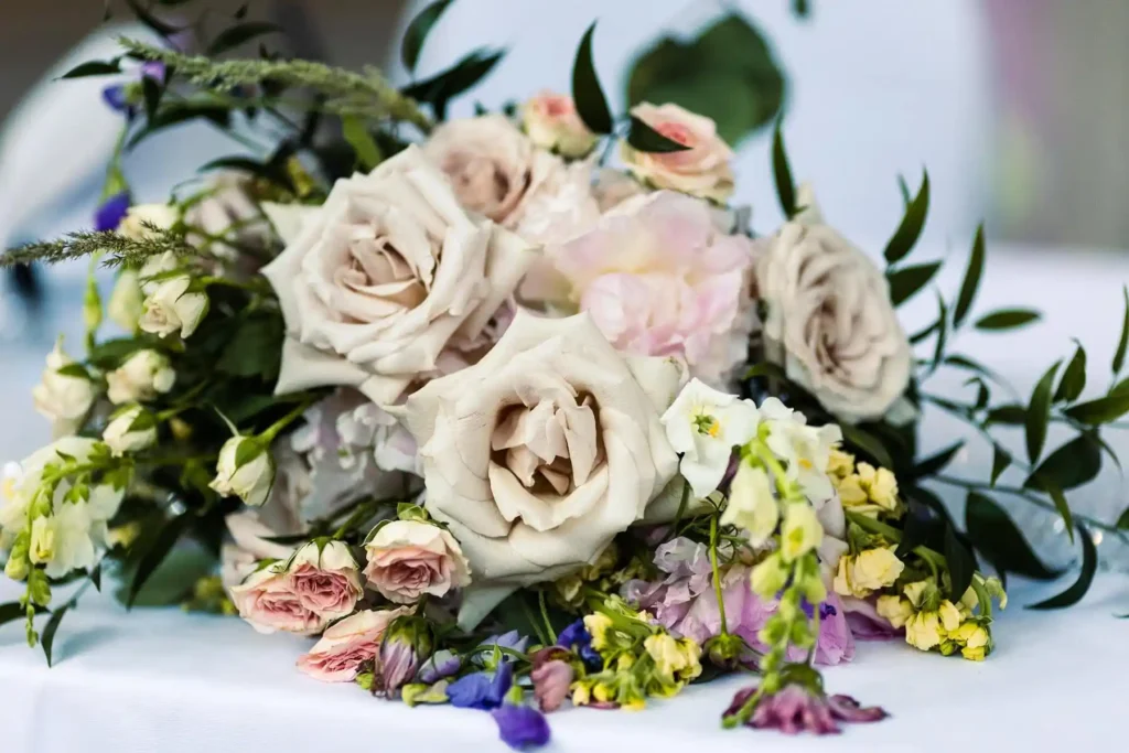 garden wedding bouquet