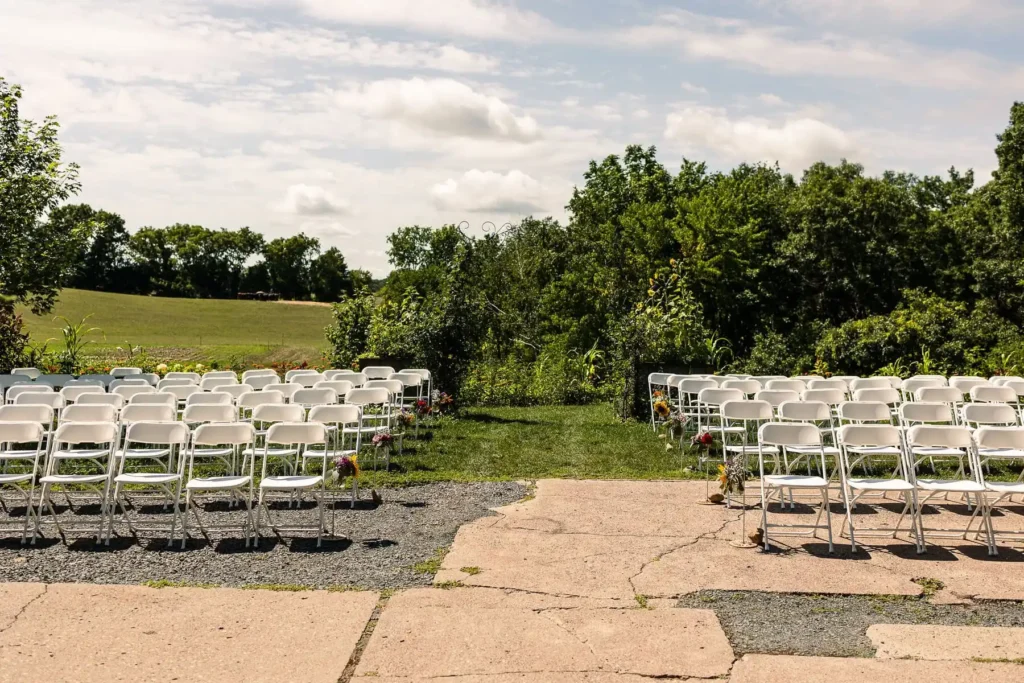 sunflower hill wi wedding
