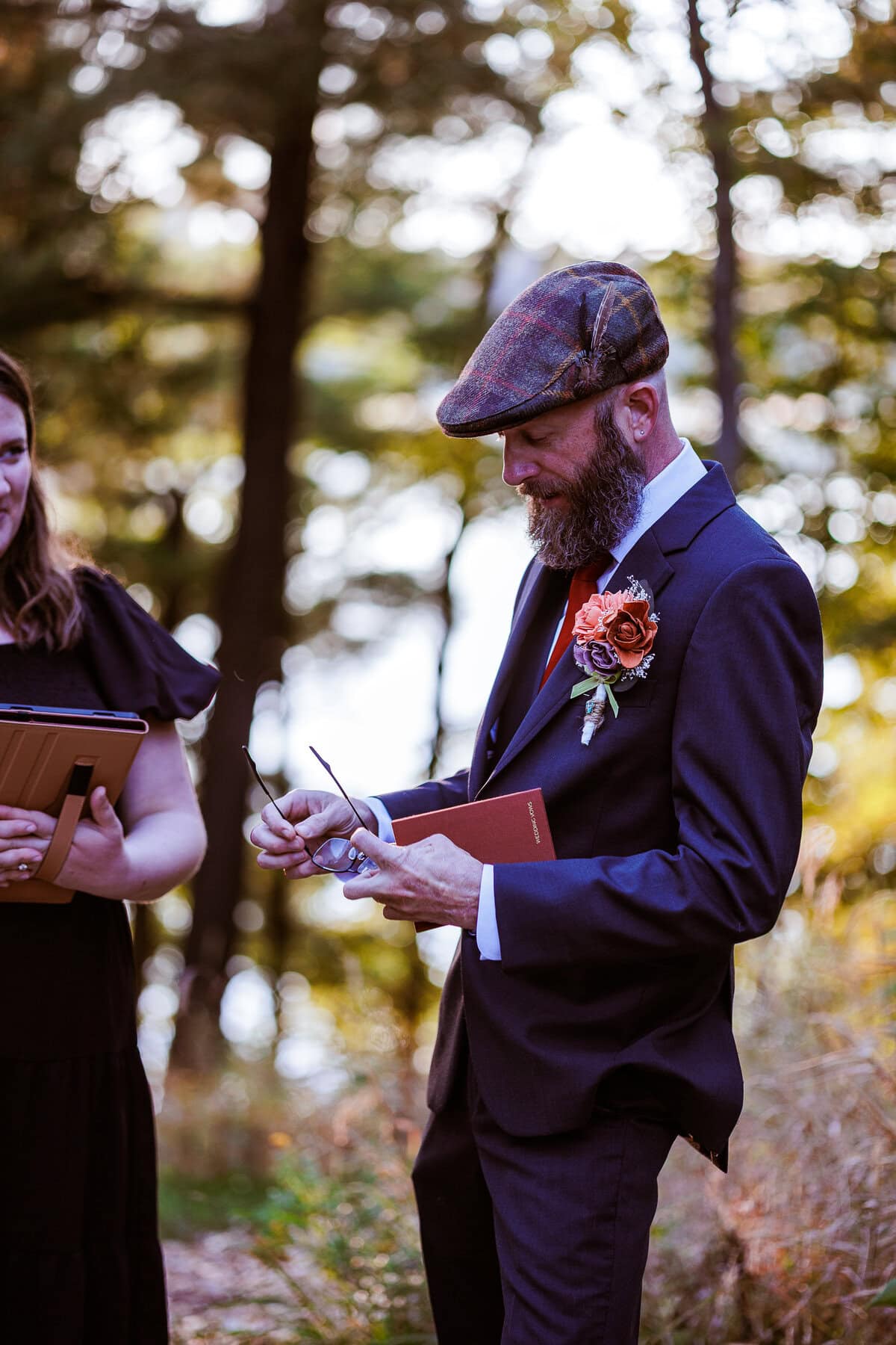 elopement in wisconsin emotional vows